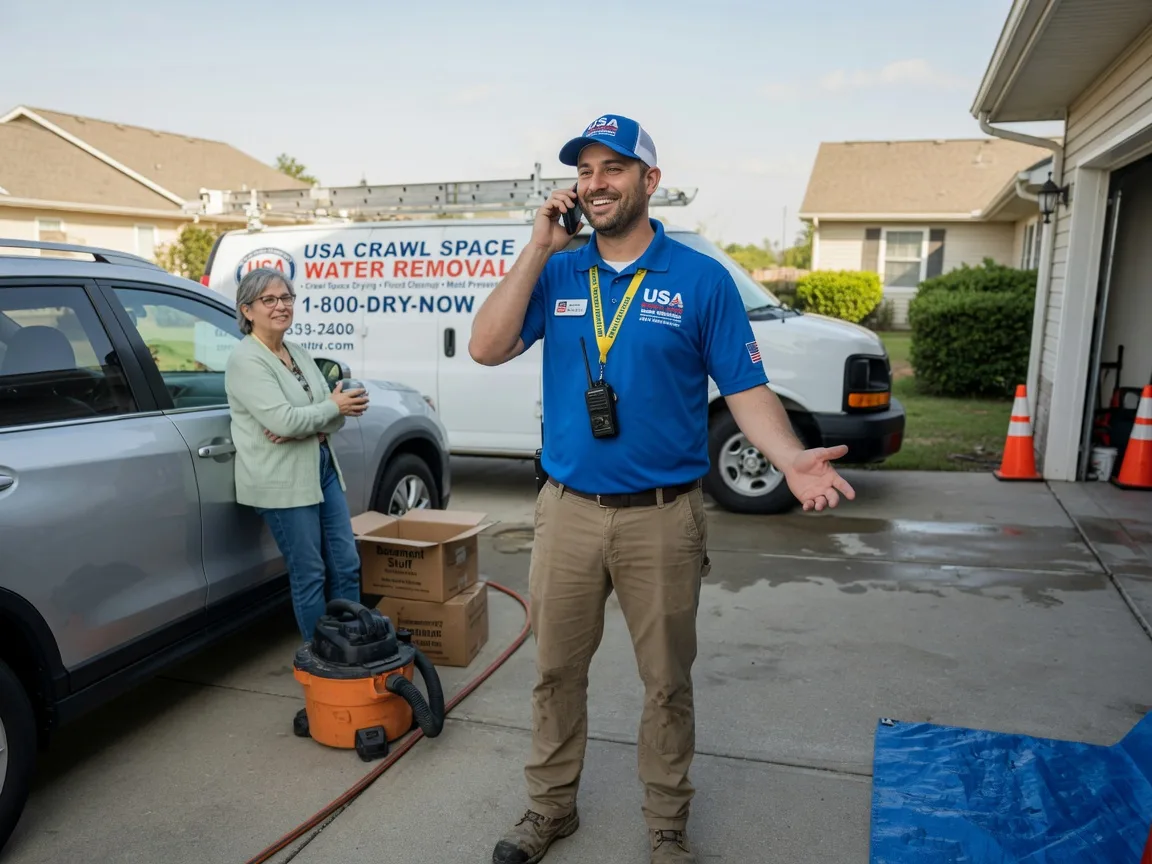 Crawl Space Water Removal Kilbourne, OH FAQs